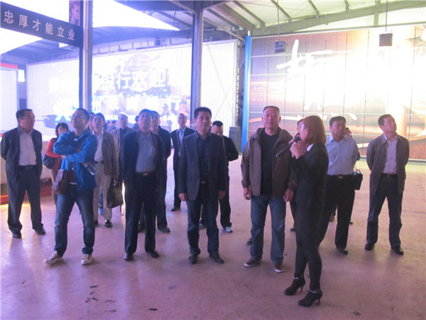 江西工商局領導來洪海考察項目 江西工商局領導來洪海考察項目